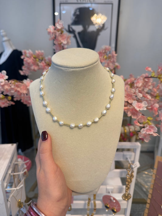 Ocean Pearl Necklace