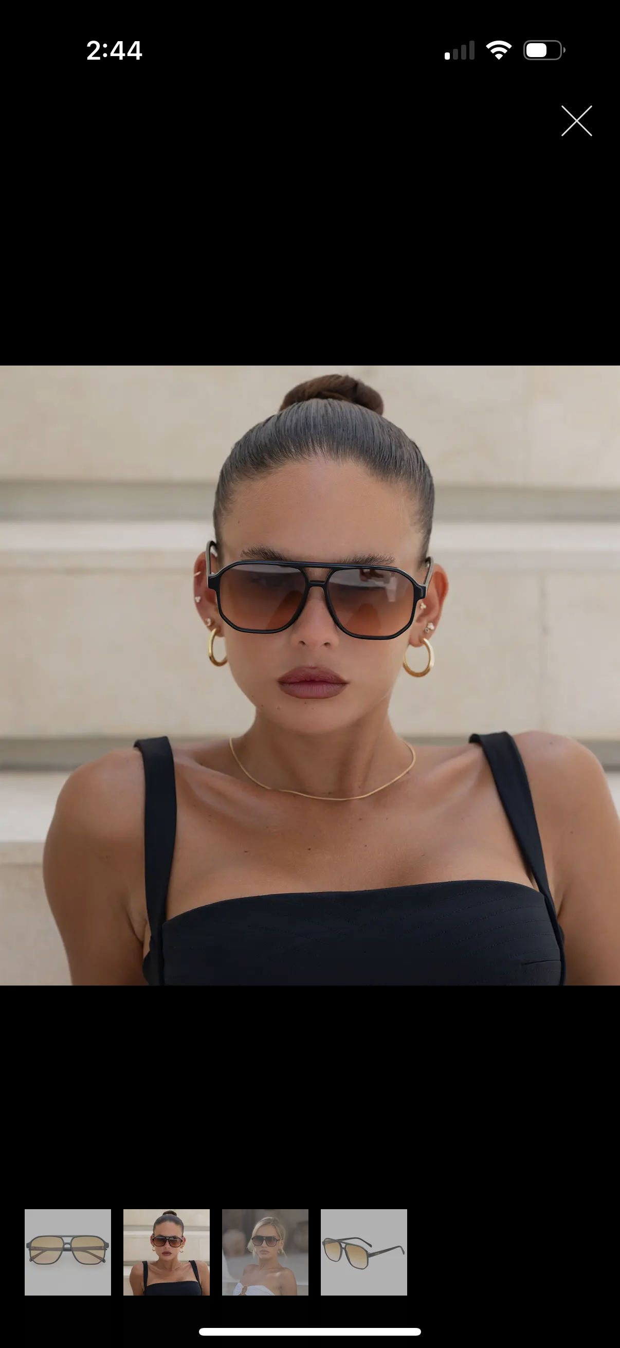 Freyrs Sunglasses - Billie Aviator