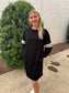 Black Game Day Dress