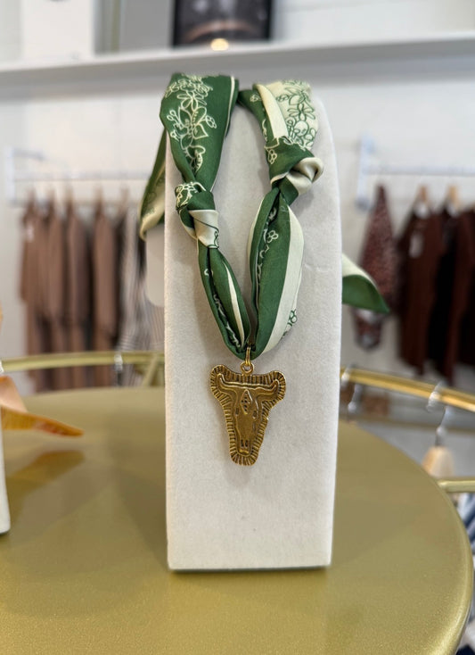 Western Scarf Necklace