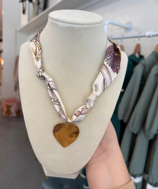 Love Chain Scarf Necklace