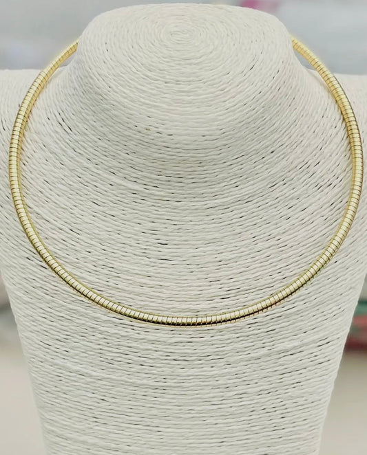 Serpentine Collar Necklace