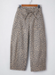 The Leopard Barrel Jeans