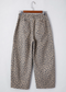 The Leopard Barrel Jeans