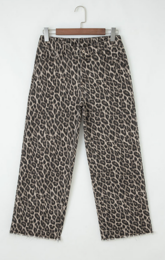 Morgan Leopard Bottoms
